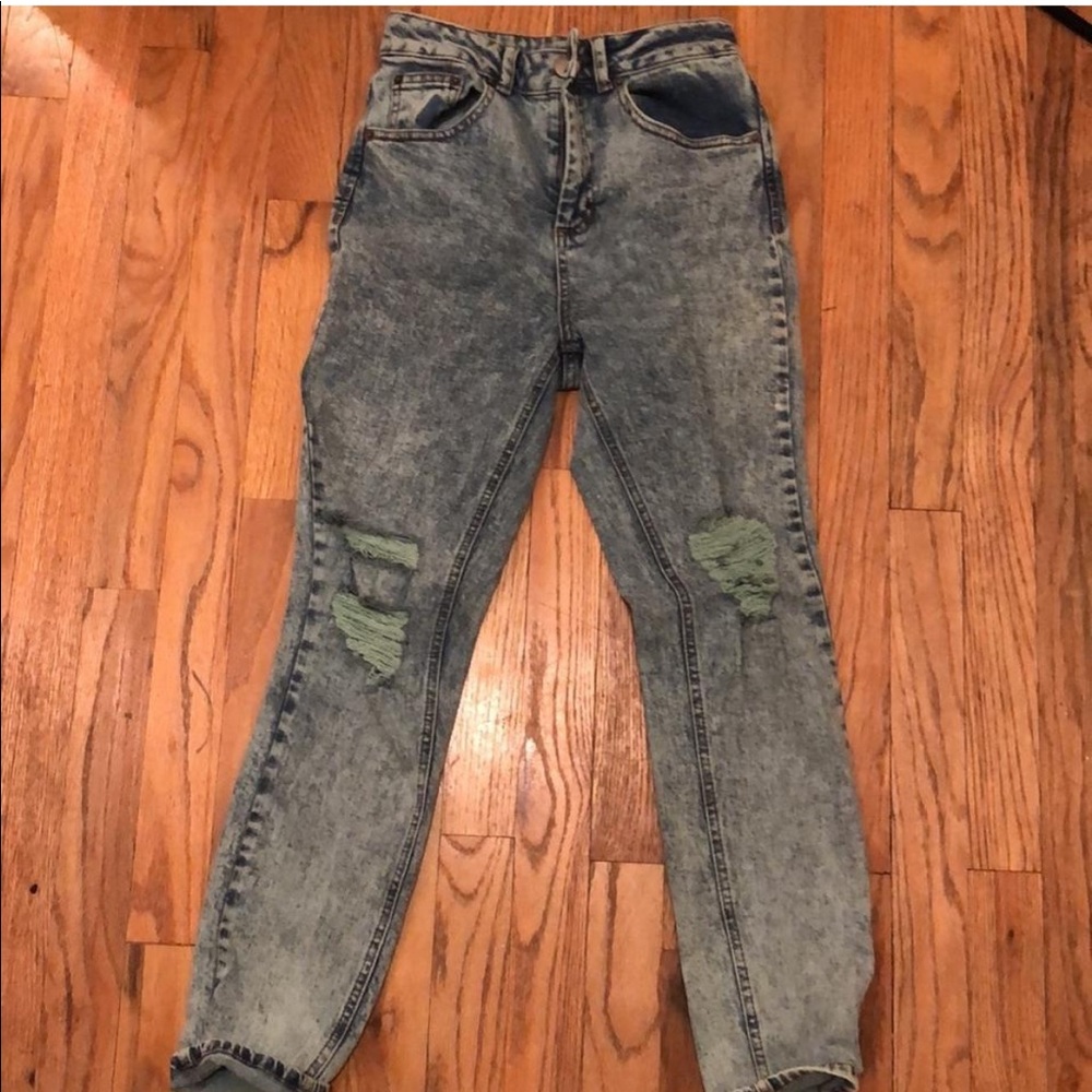ASOS acid wash jeans